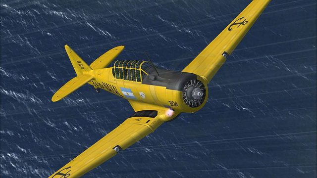 Screenshot 1 — Argentinian Navy North American T-6