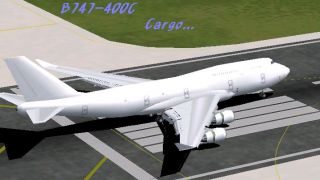 Screenshot 2 — Boeing 747-400C (Cargo)