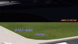Screenshot 1 — Boeing 747-400C (Cargo)