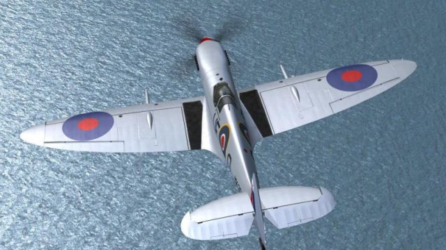 Screenshot 1 — Spitfire Mk IX MK356