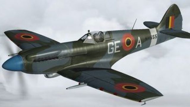 Screenshot 1 — Vickers-Supermarine Spitfire F.14c SG1