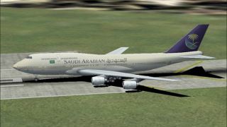 Screenshot 1 — Saudi Arabian Boeing 747-300RR