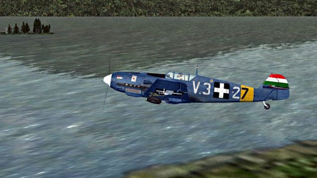 Screenshot 1 — Messerschmitt Bf 109 E "Hungary"
