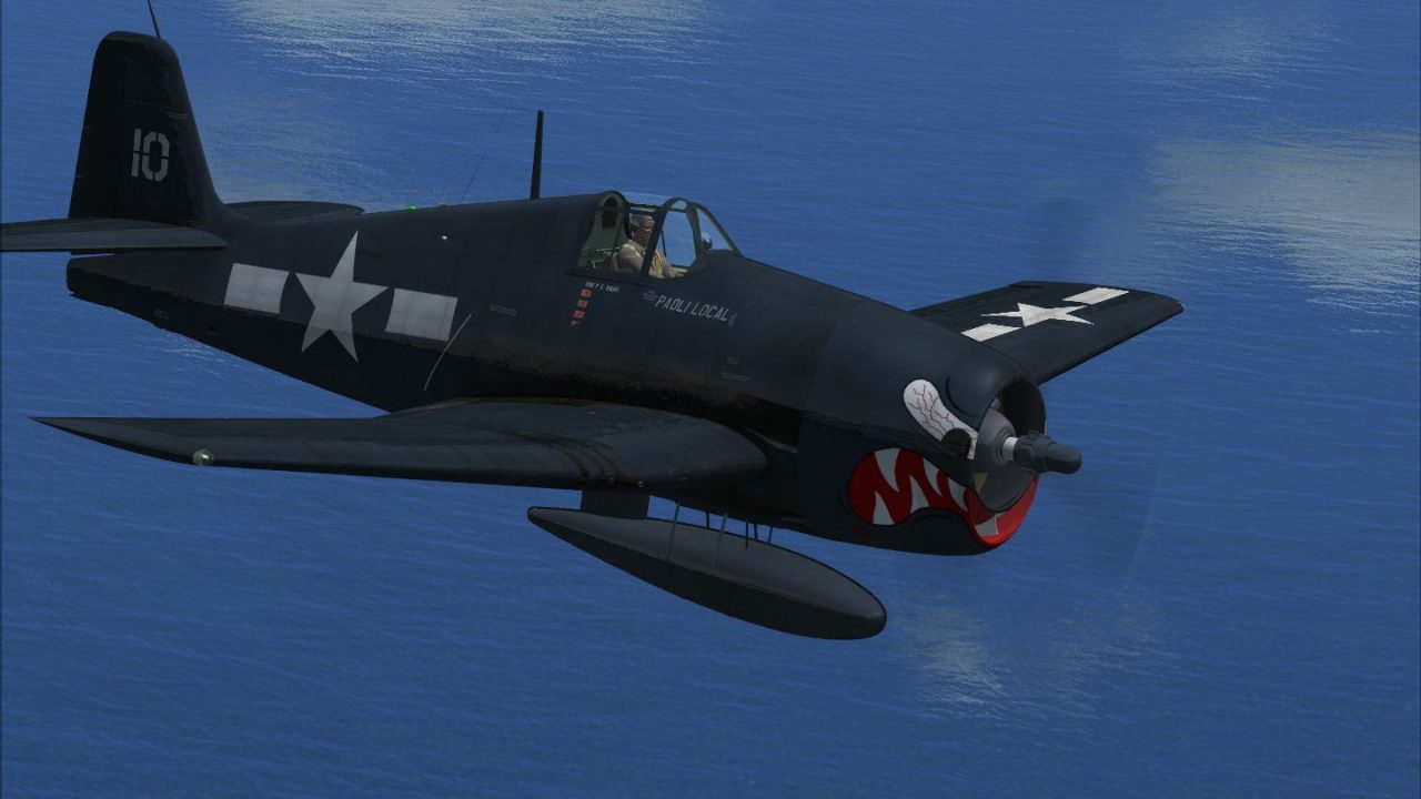 Grumman F6F5 VF27 Paul Drury for FSX