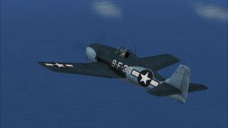 Screenshot 1 — Grumman F6F3 VF8 Trainer