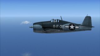 Screenshot 3 — Grumman F6F3 VF8 Trainer