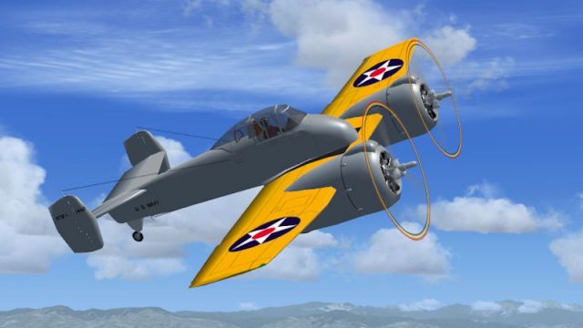 Screenshot 1 — Grumman XF5F-1 Skyrocket