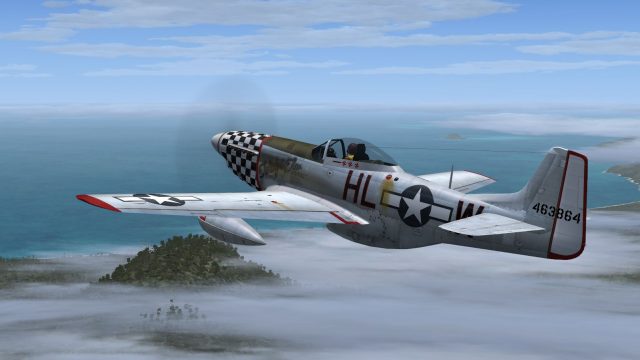 Screenshot 1 — P-51D 78th FG Duxford 1945