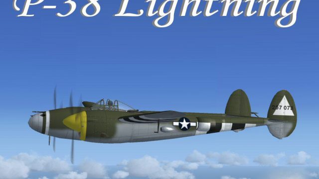 Screenshot 1 — US Army P-38 Lightning