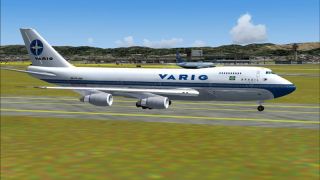 Screenshot 1 — Varig Boeing 747-2L5B Combi, PP-VNA