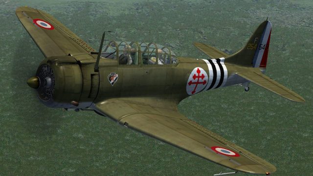 Screenshot 1 — Armee de l'Air Douglas SBD Dauntless