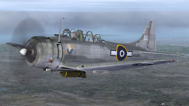 Screenshot 1 — RNZAF Douglas SDB Dauntless