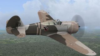 Screenshot 2 — P-36 Hawk Texture Pack