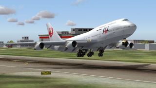 Screenshot 1 — JAL Boeing 747-400