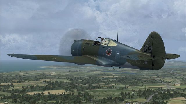 Screenshot 1 — Curtiss P-36 Hawk