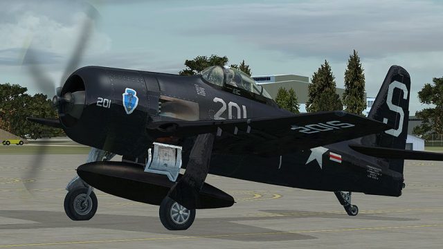 Screenshot 1 — US Navy Grumman F8F Bearcat