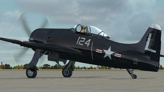 Screenshot 1 — US Navy Grumman F8F Bearcat VF-72