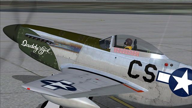 Screenshot 1 — North American Aviation P-51D Mustang