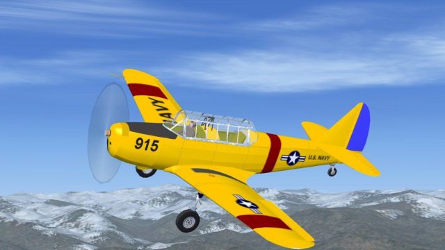 Screenshot 1 — US Navy Fairchild PT-26