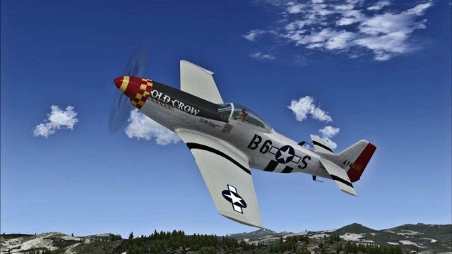 Screenshot 1 — P-51 Racer Old Crow