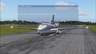Screenshot 5 — FS2002/FS2004 Cessna Citation C-550 Bravo, BAC International Bank