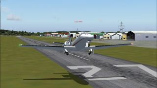 Screenshot 7 — FS2002/FS2004 Cessna Citation C-550 Bravo, BAC International Bank