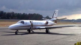 Screenshot 3 — FS2002/FS2004 Cessna Citation C-550 Bravo, BAC International Bank