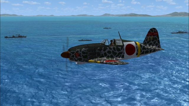 Screenshot 1 — Mitsubishi J2M3 Raiden Camouflage Pack