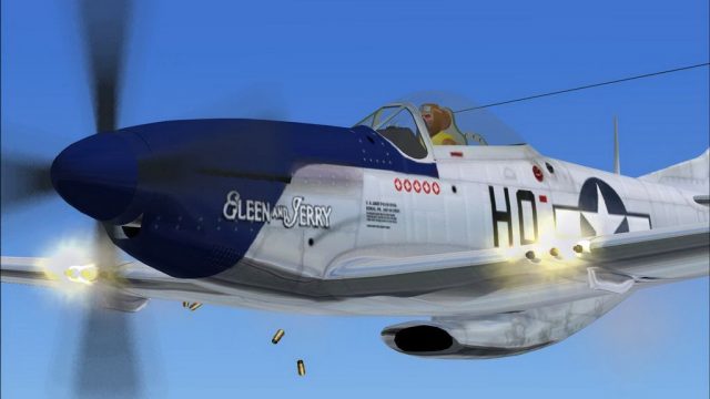 Screenshot 1 — North American P-51D Mustang V1.1