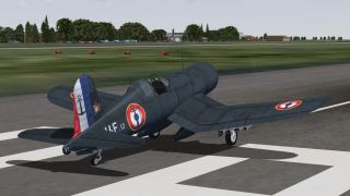 Screenshot 3 — French Navy. F-4U Corsair