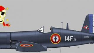 Screenshot 4 — French Navy. F-4U Corsair