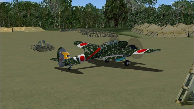 Screenshot 1 — Nakajima Gekko 2 Pack - Rabaul