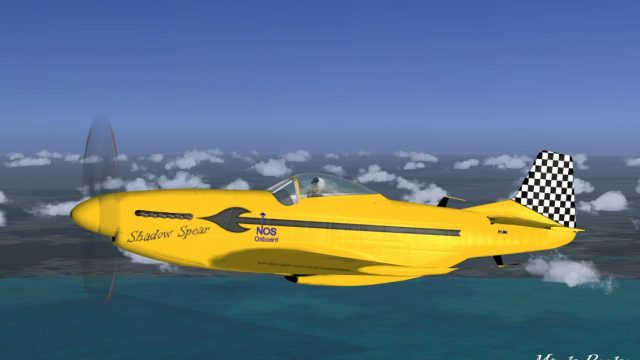 Screenshot 1 — Ultimate P-51 Racer