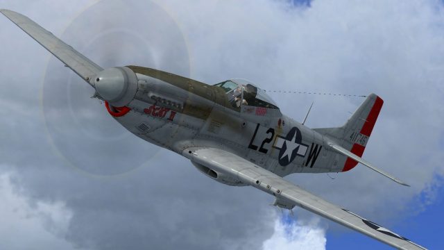 Screenshot 1 — North American P-51K 'Scat VI'