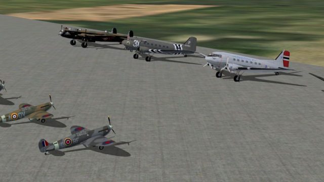 Screenshot 1 — AI Aircraft--ACG Historic AI Pack 1