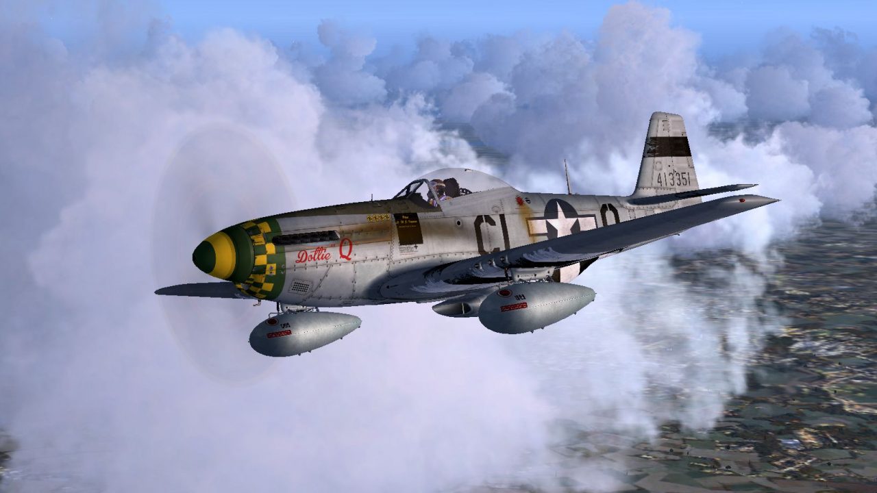 55th FG P-51D-5 for FSX