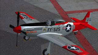 Screenshot 2 — P-51D Mustang N151AF "Val-Halla"
