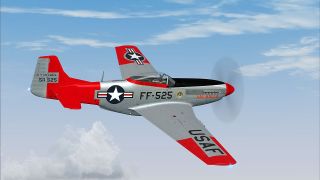 Screenshot 5 — P-51D Mustang N151AF &quot;Val-Halla&quot;
