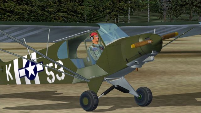 Screenshot 1 — Piper L-4 Grasshopper "Rosie the Rocketer"