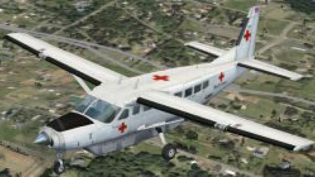 Screenshot 1 — Red Cross Cessna 208B Grand Caravan