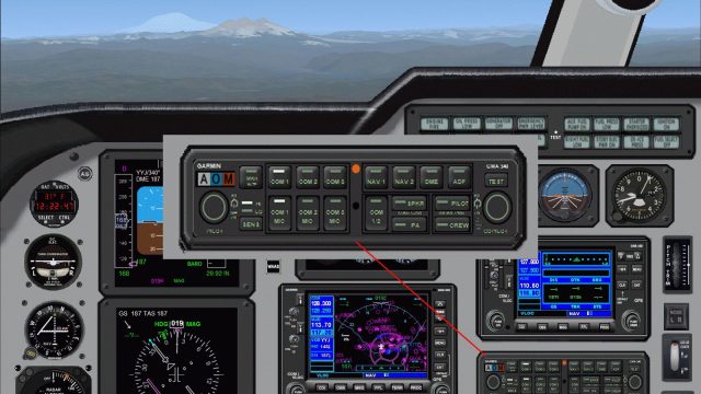 Screenshot 1 — PoMans Meridian III Audio Panel Upgrade