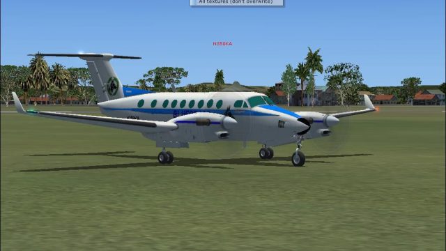 Screenshot 1 — Bluegrass Airlines King Air 350