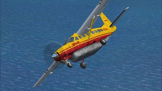 Screenshot 1 — DHL Cessna C208B Grand Caravan