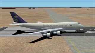 Screenshot 1 — Saudi Arabian Boeing 747-300PW