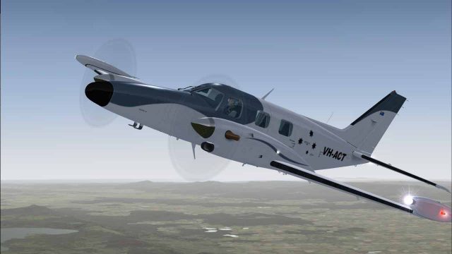 Screenshot 1 — Piper Cheyenne II VH-ATC
