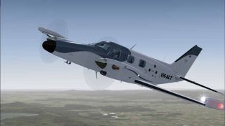 Screenshot 1 — Piper Cheyenne II VH-ATC