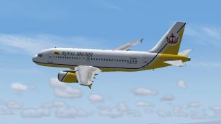 Screenshot 1 — Airbus A-319-132, Royal Brunei Airlines