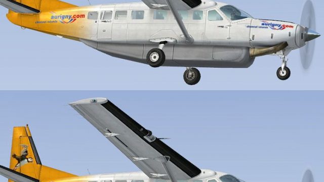 Screenshot 1 — Aurigny Cessna 208B