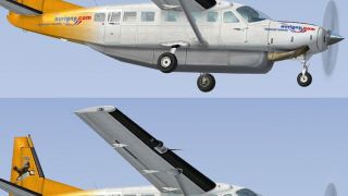 Screenshot 1 — Aurigny Cessna 208B