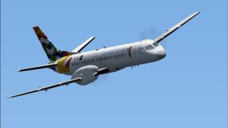 Screenshot 3 — Cayman Airways SAAB 2000